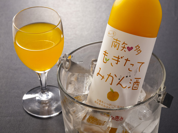 《南知多もぎたてミカン酒》‐ほんのり甘みとほろ苦さ