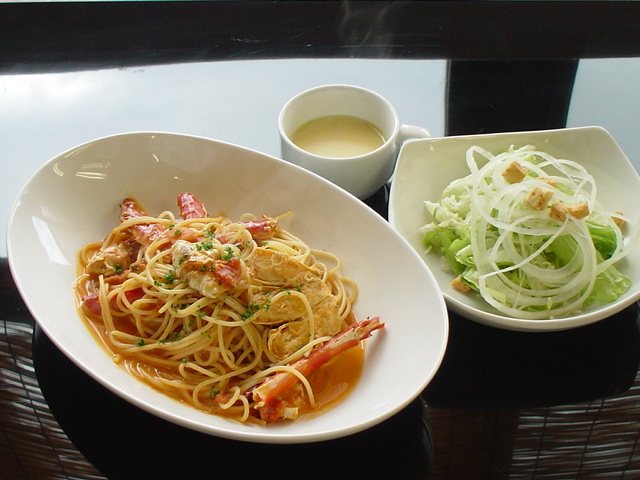 【キャラ】タラバガニのスパゲッティ