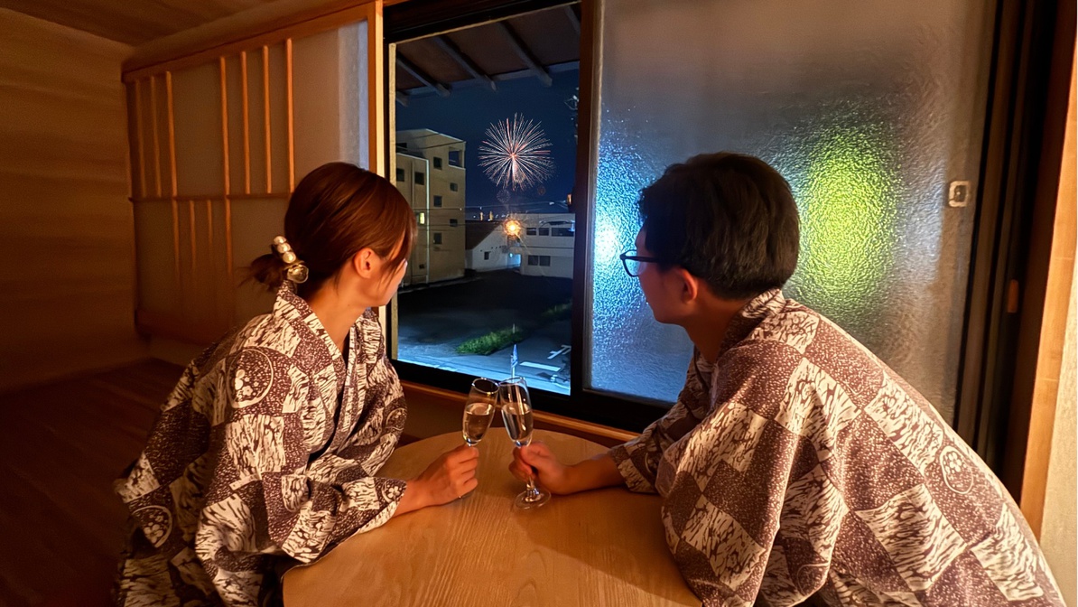 【御坂】恋人・家族とお部屋から花火を眺める夏の思い出