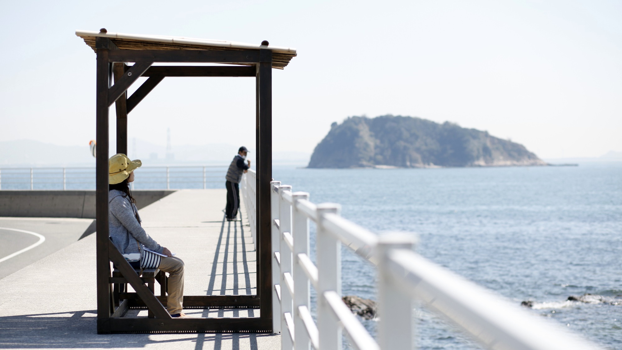 *【島内外周】のどかな風景にのんびり