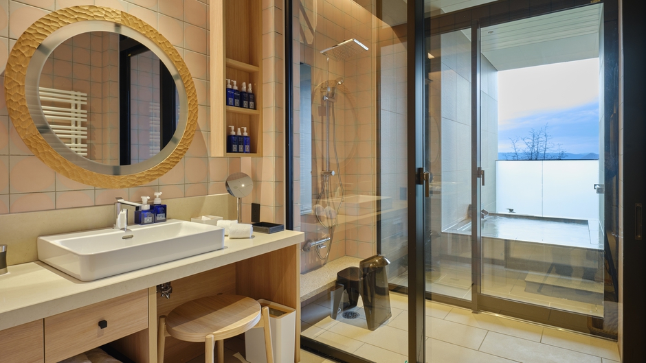 【湖側】温泉露天風呂付ファミリー和洋室・キッズヘブン｜東館※イメージ