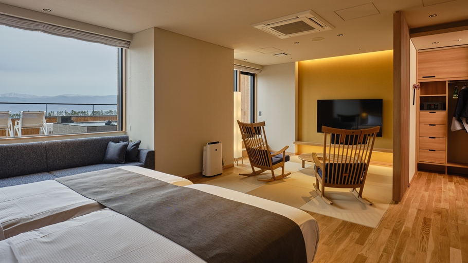 【湖側】温泉露天風呂付和洋室｜西館※イメージ