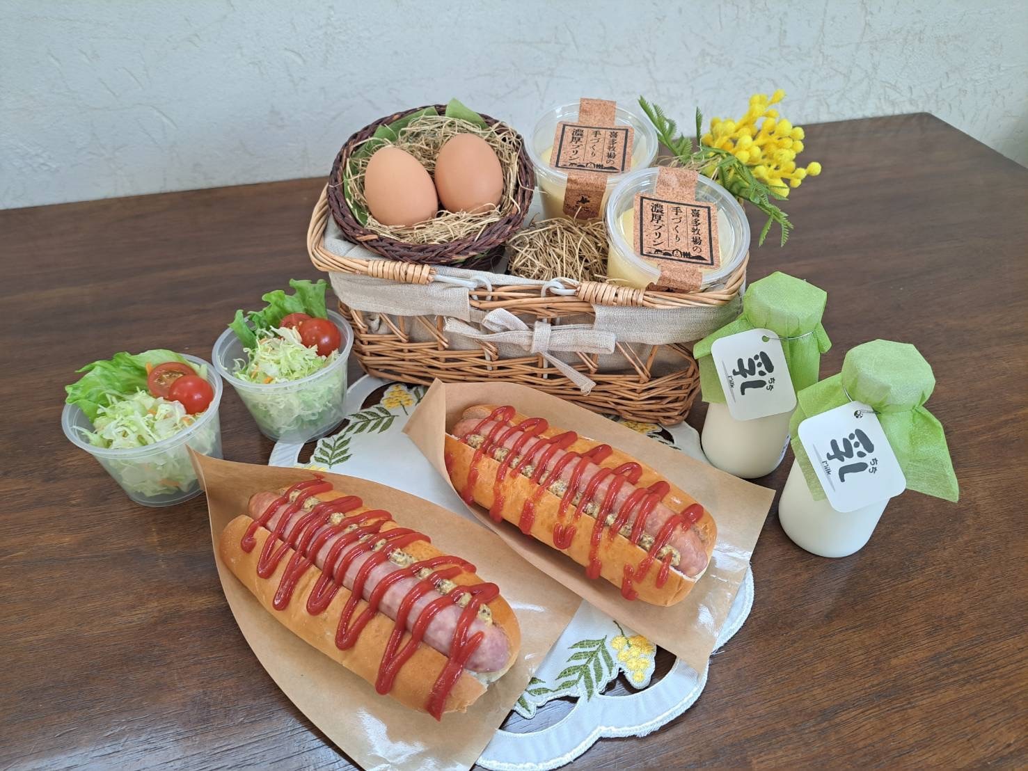 オプションで、朝食/オードブル/BBQのご利用が可能です