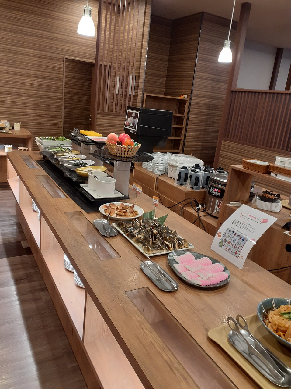 バイキング朝食
