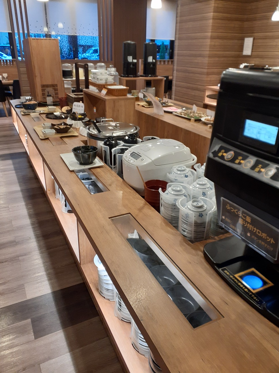 バイキング朝食