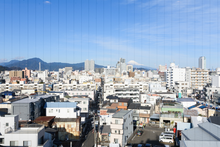 8階からの富士山