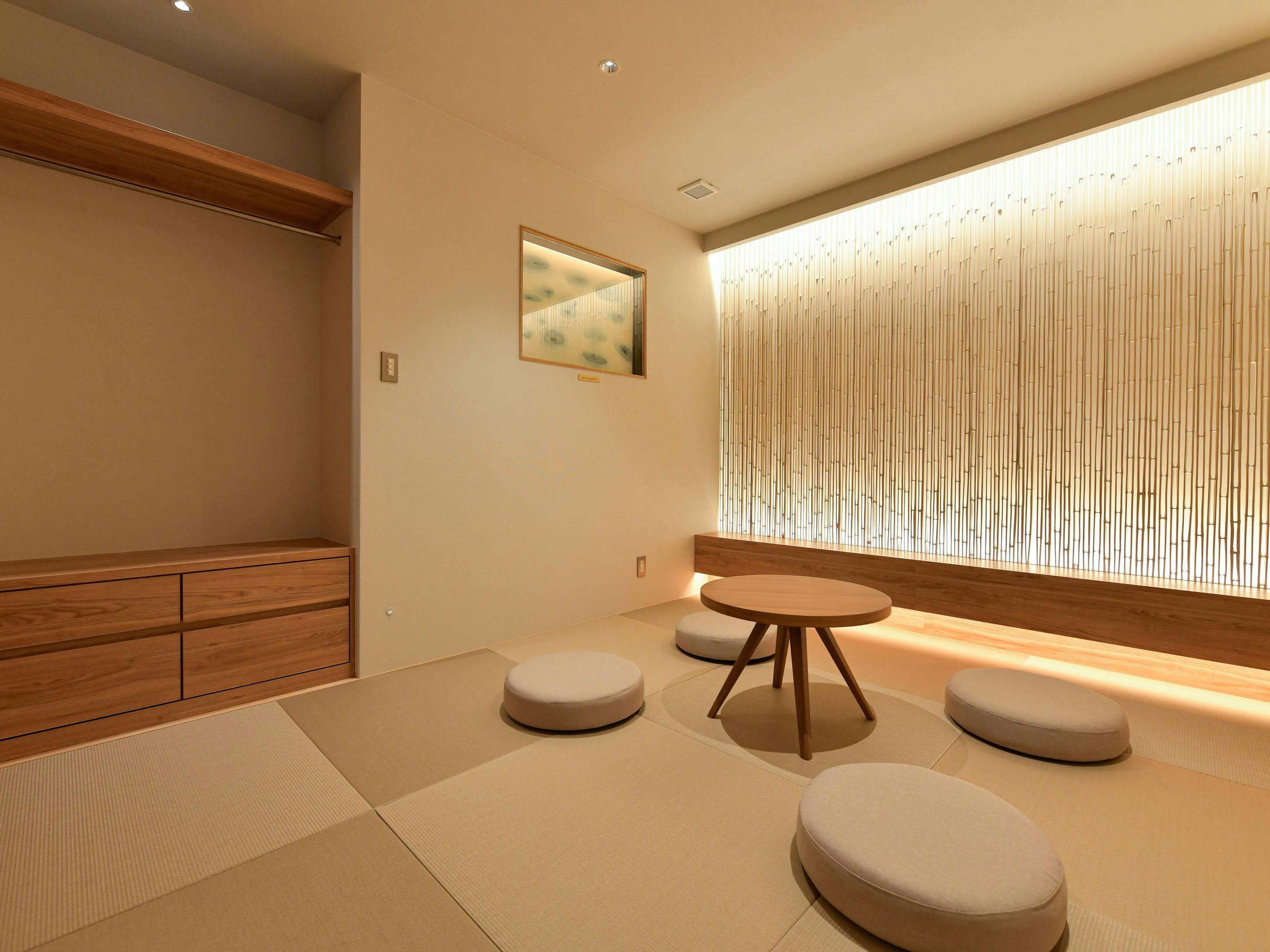 【白淡】竹・障子・畳を上品にあしらえた現代的な和室