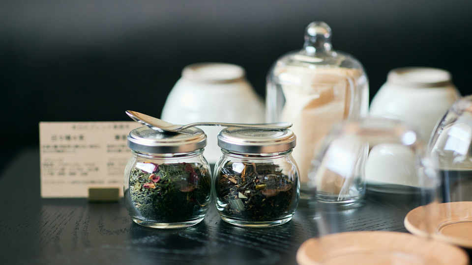 【客室】薬膳茶をご用意しています