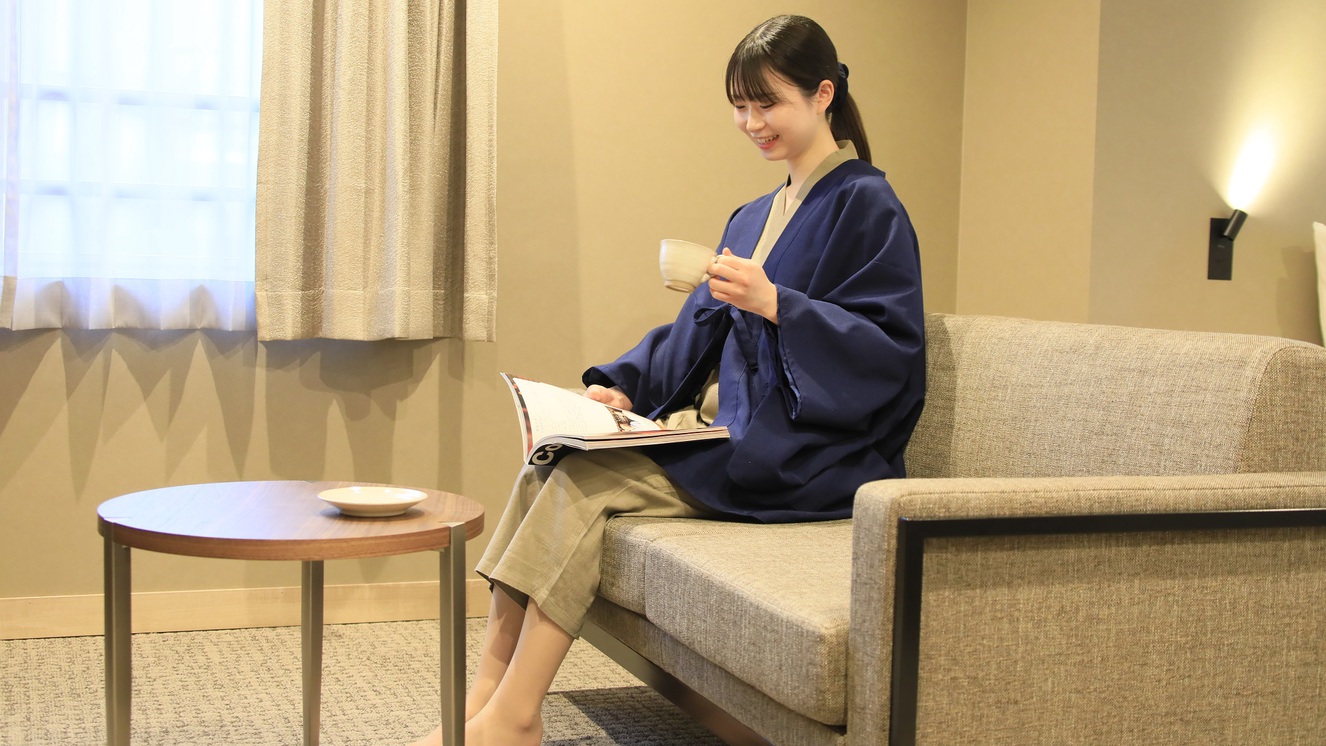 【客室】ご自宅のようにお寛ぎください