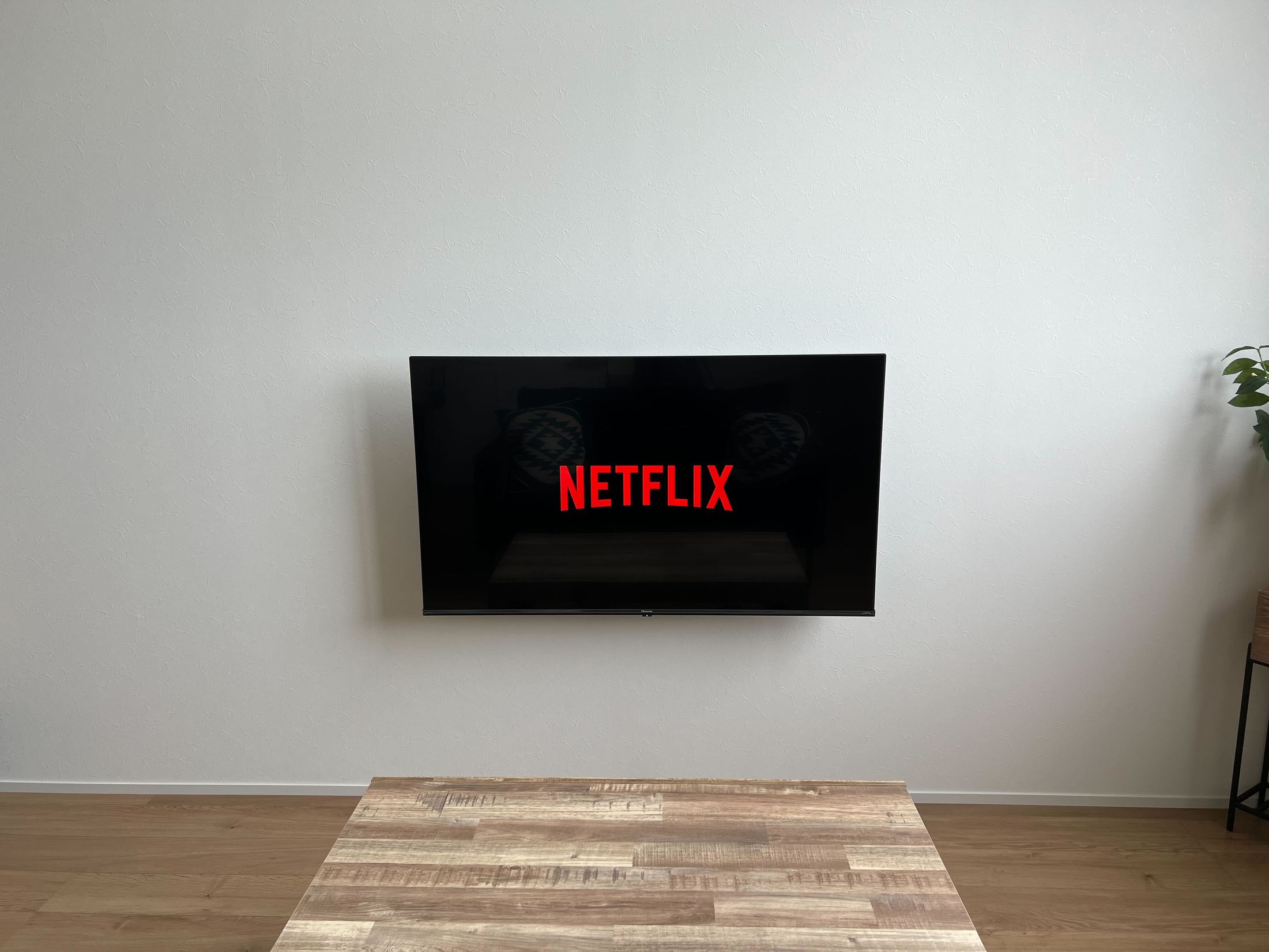 テレビはNetflix視聴可能です