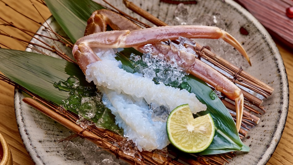 【黄タグ越前蟹と若狭ふぐ】ふぐとカニを一度に愉しむ旬の特別懐石＜2食付＞