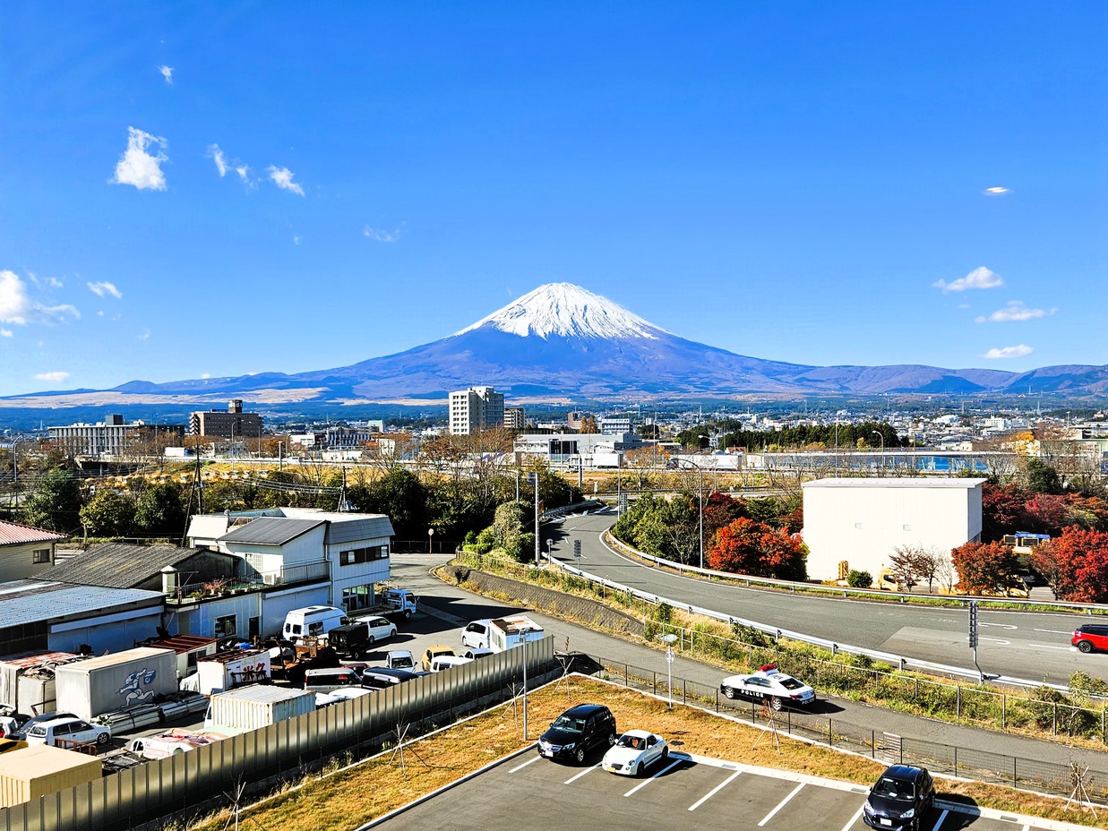【眺望】富士山側客室からの眺め