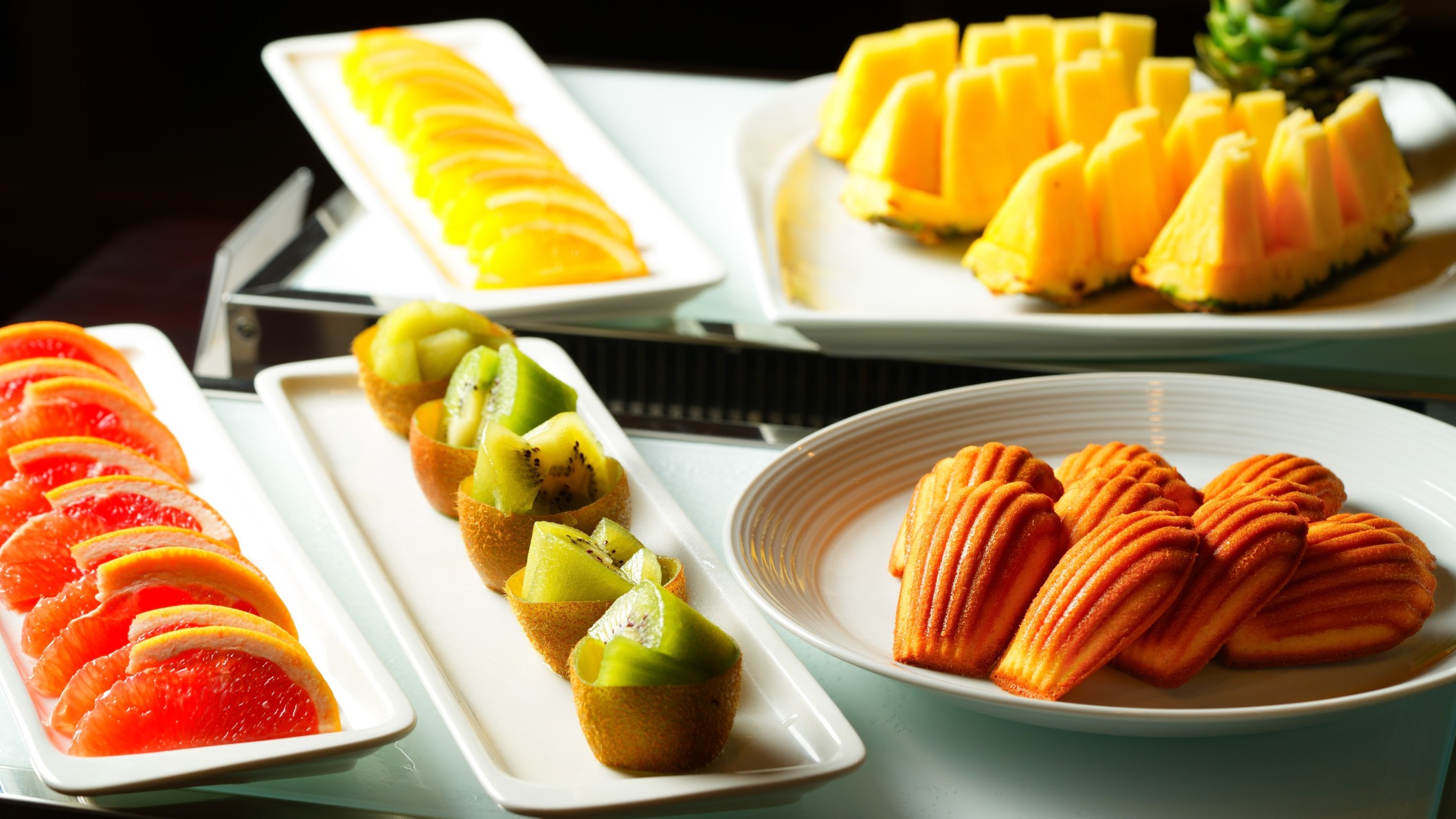 ビュッフェ朝食一例