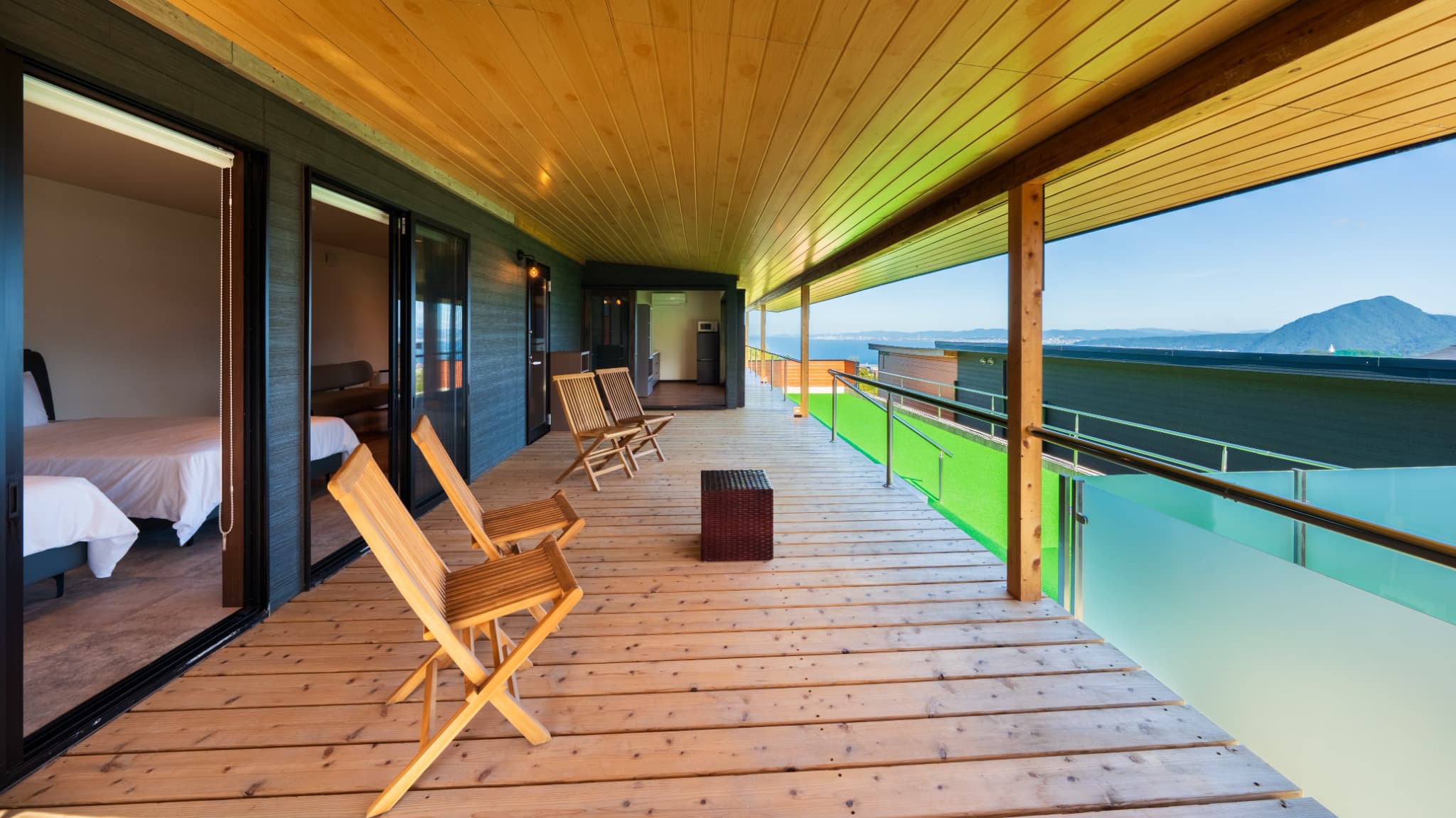 【スタンダードヴィラ／洋室／3ベッド】