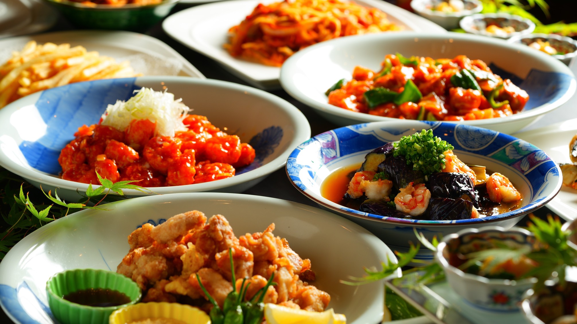 ビュッフェ夕食一例