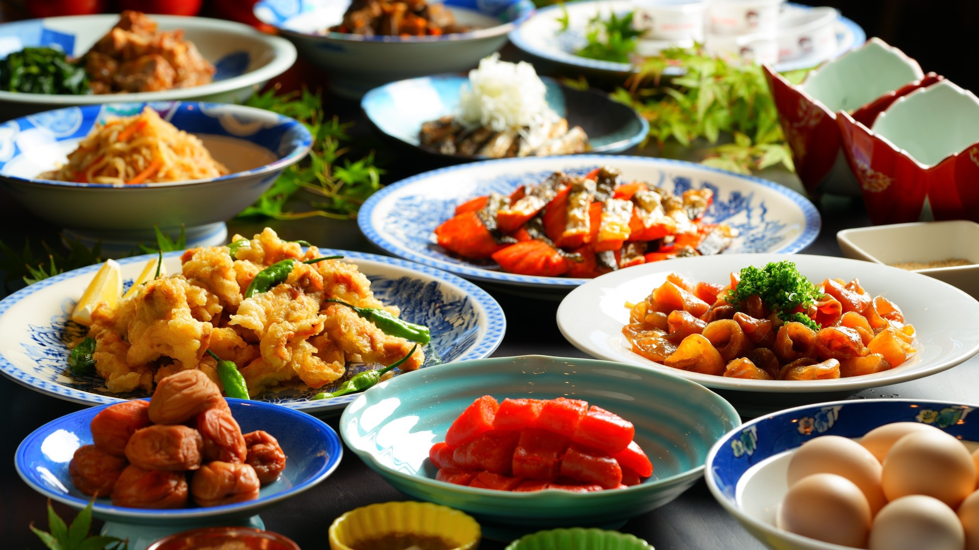 ビュッフェ朝食一例