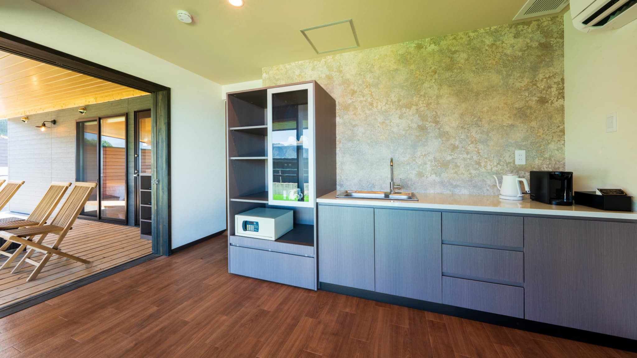 【スタンダードヴィラ／洋室／2ベッド】温泉・サウナ付