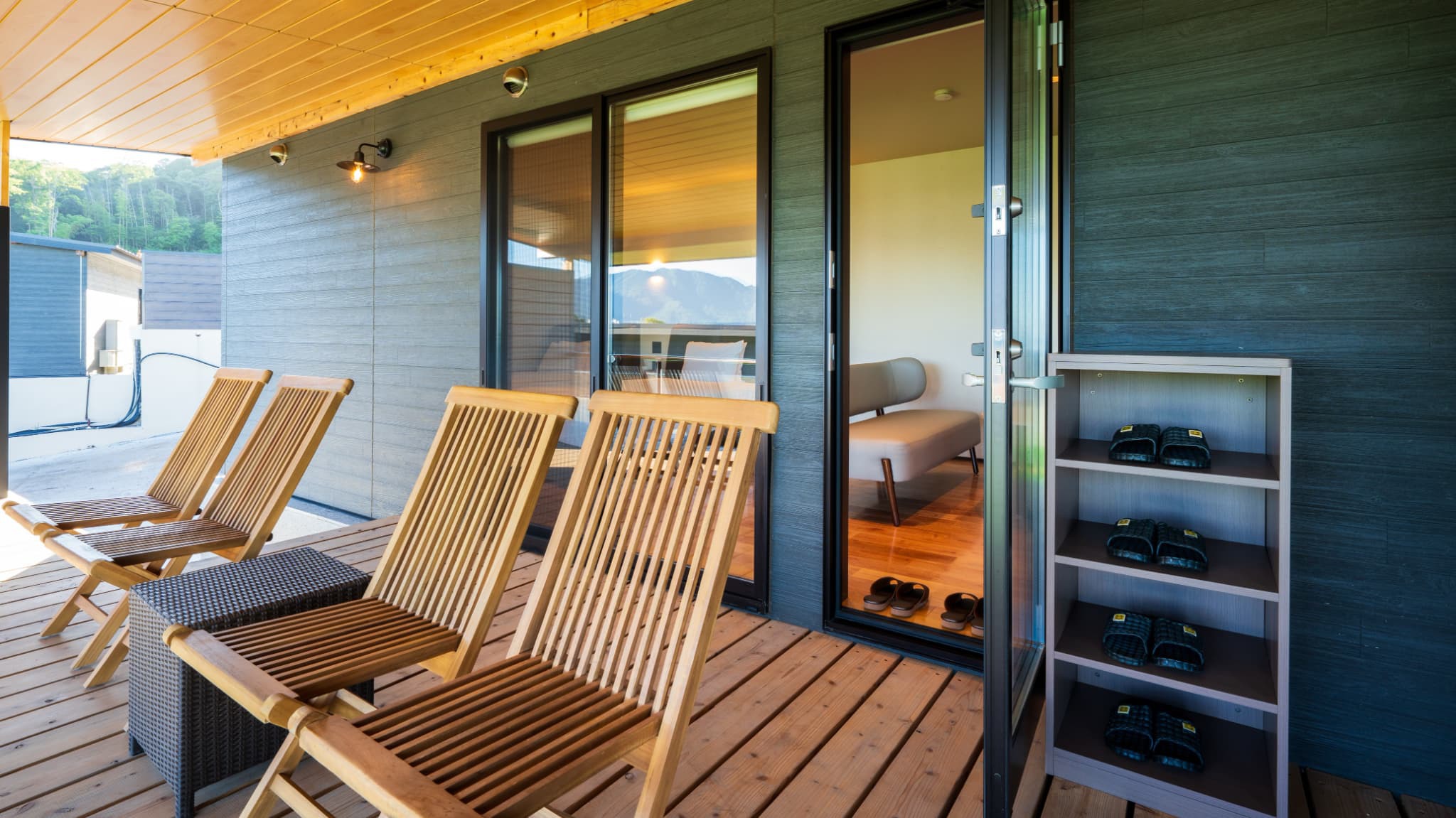 【スタンダードヴィラ／洋室／2ベッド】温泉・サウナ付