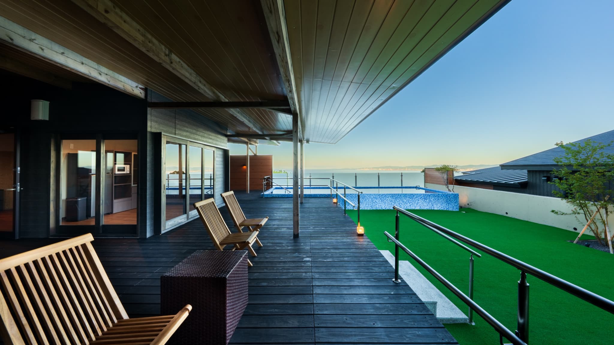 【スイートヴィラ／和洋室】夏期限定プール付