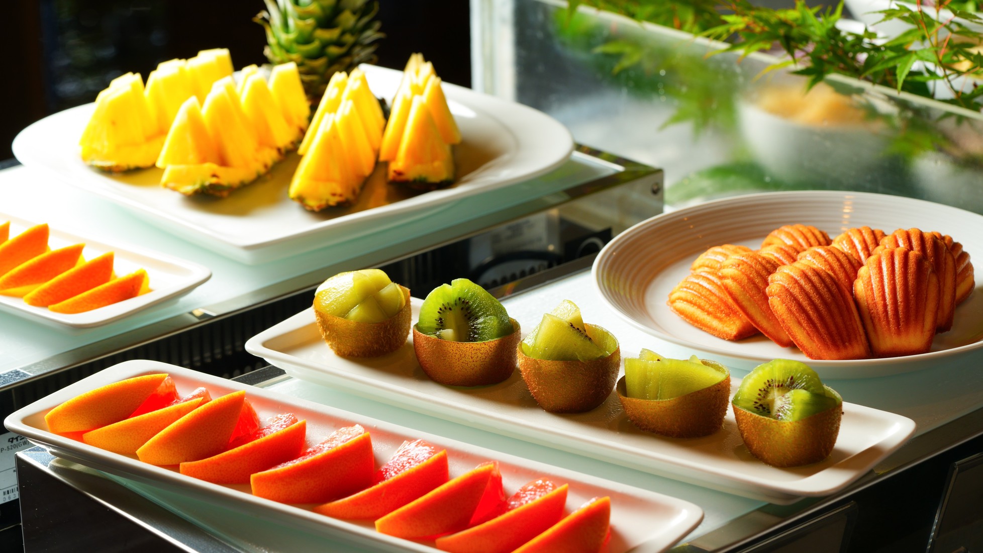 ビュッフェ朝食一例