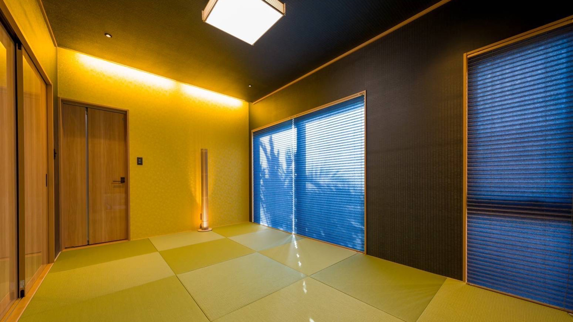 ・【アネックス・和室】琉球畳を贅沢に使用した寛ぎの和空間