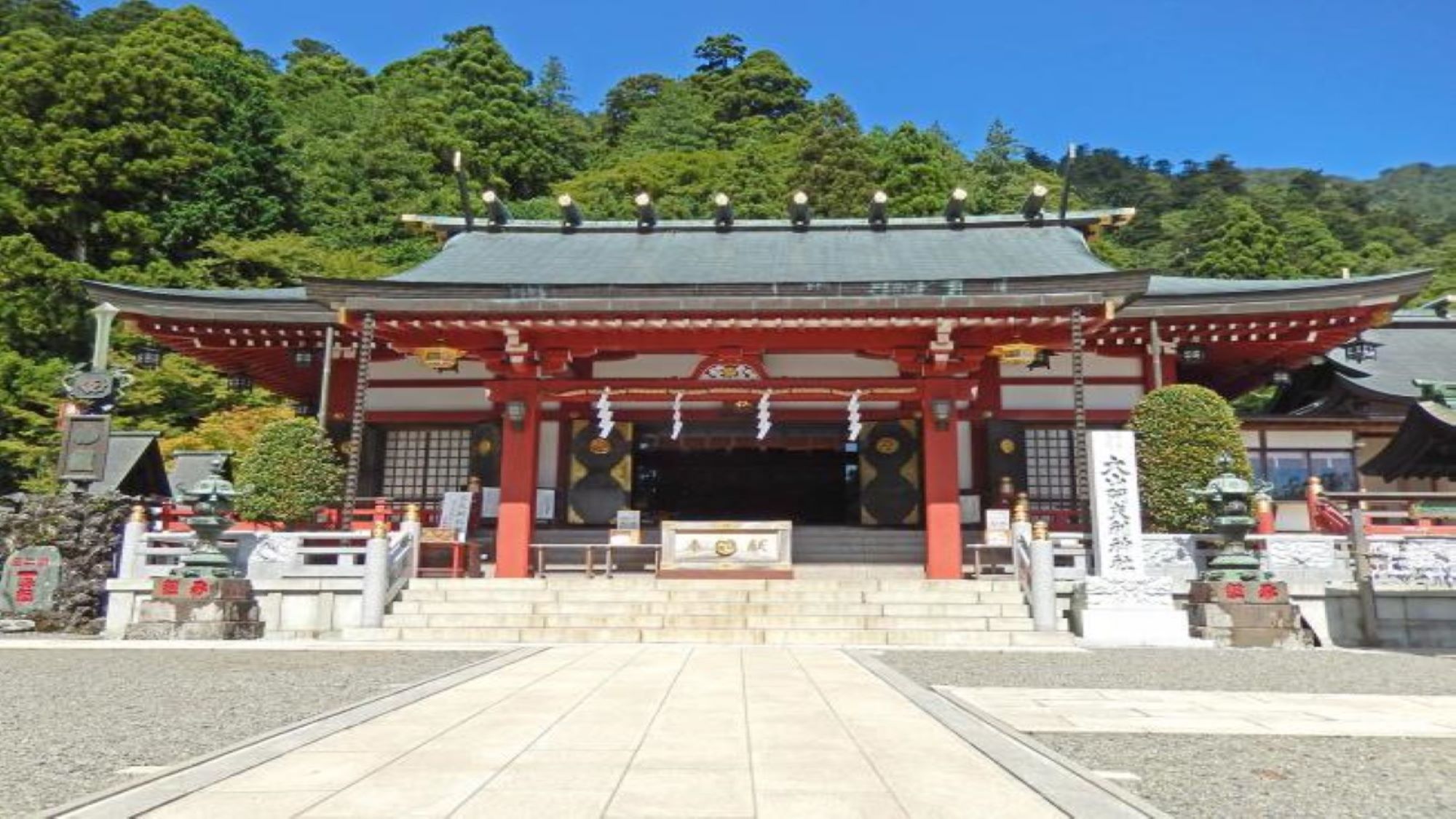 大山阿夫利神社 / ホテルから車で約40分