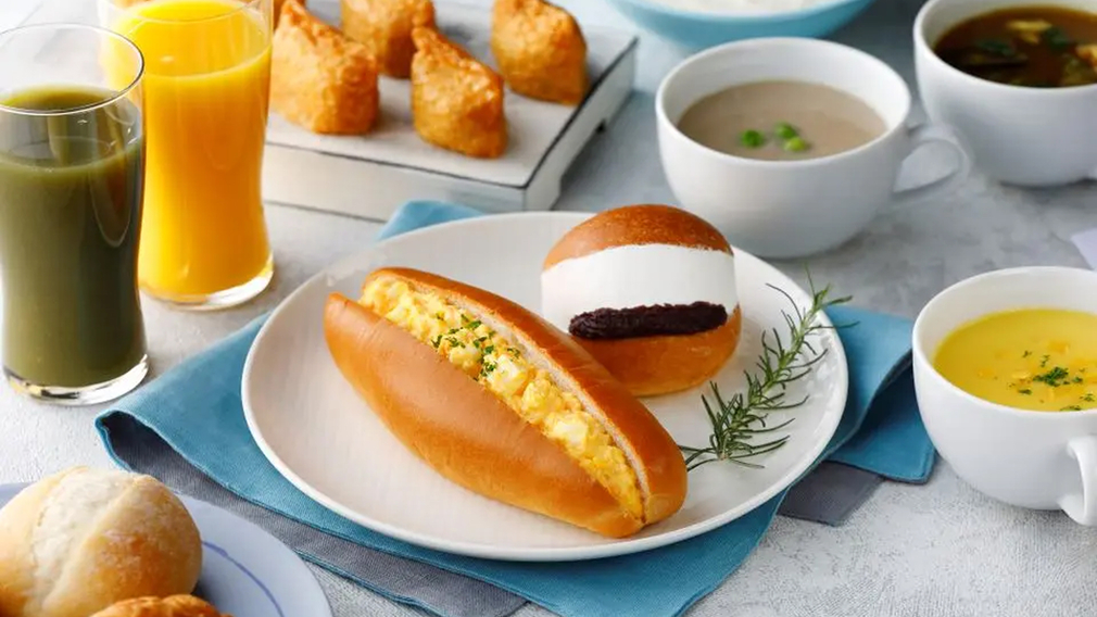 健康こだわり朝食が食べられる！