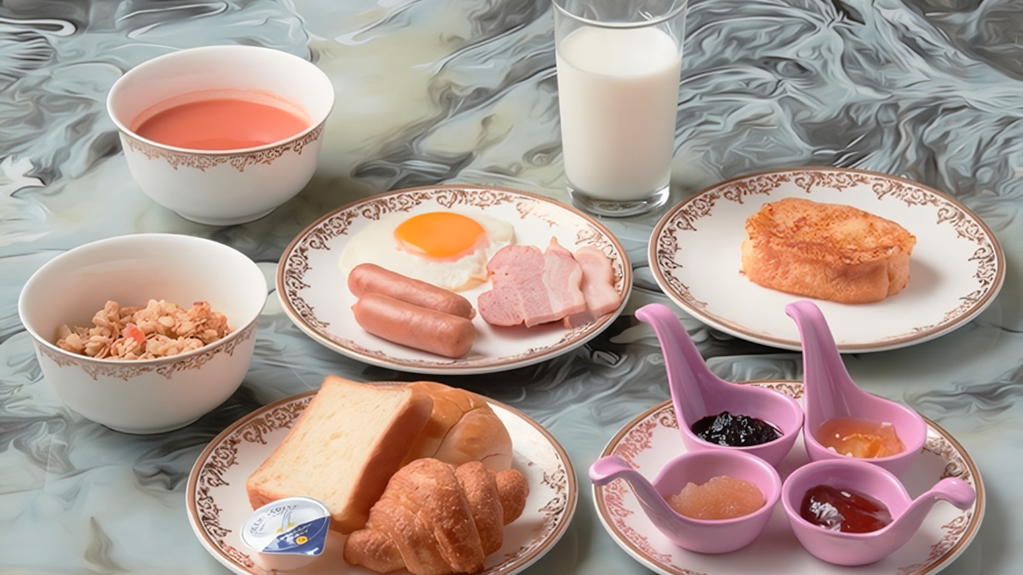 レストラン朝食（イメージ）