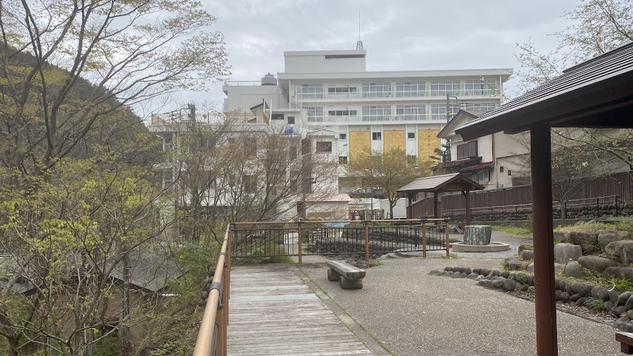 みなかみ温泉中心地！足湯も目の前です♪♪