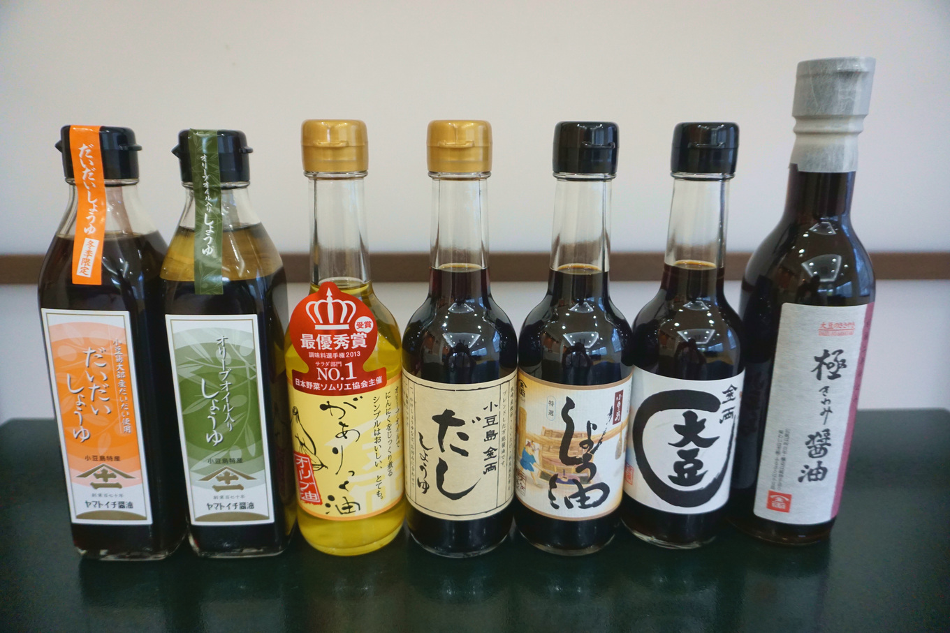 【各種調味料】小豆島特産の木桶仕込み醤油等