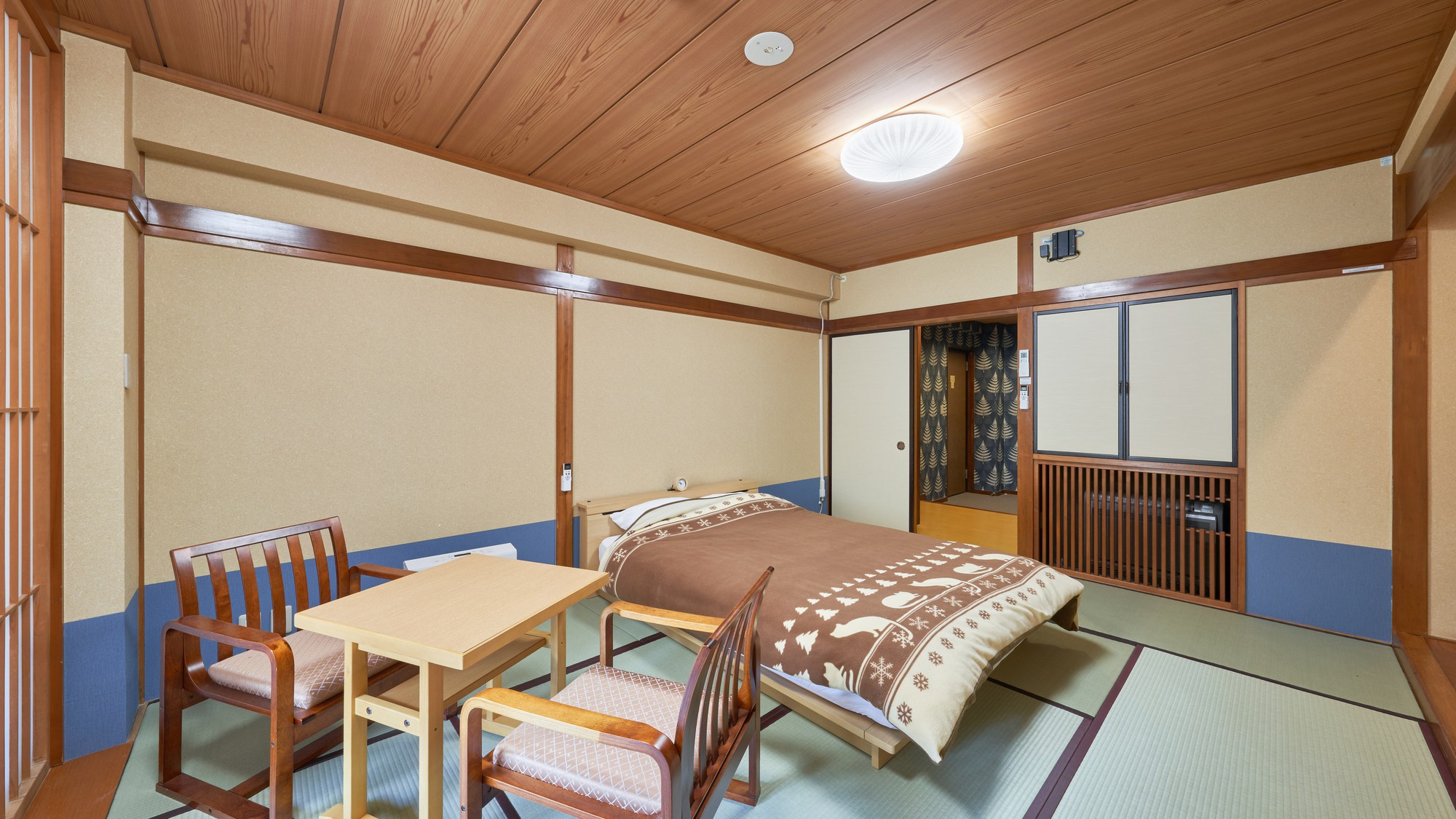 デラックスダブル【温泉付個室露天風呂】