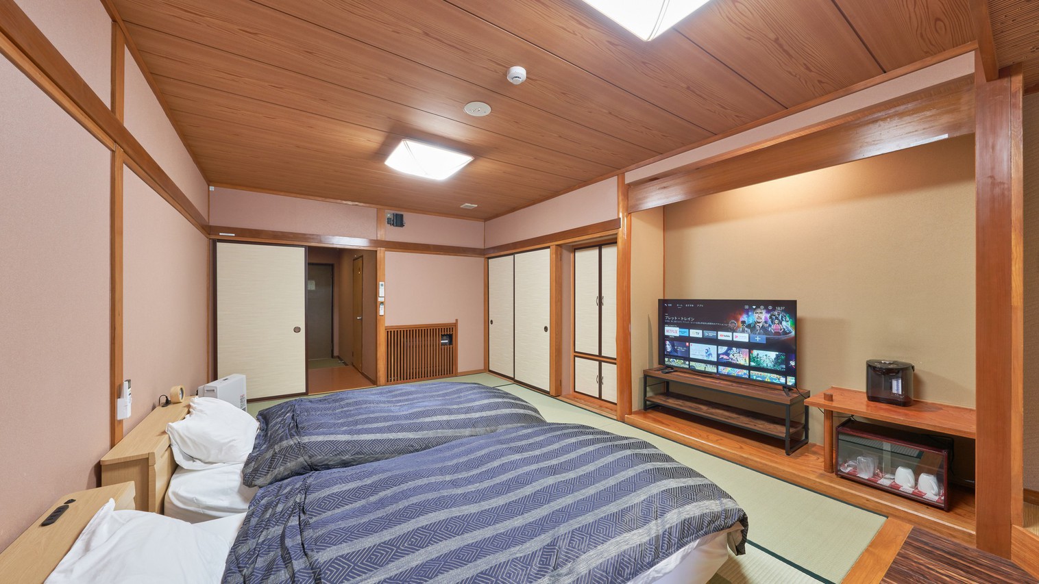 ツイン【個室露天風呂】401号室