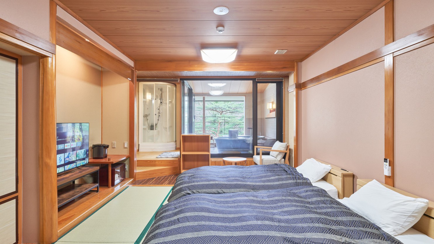 ツイン【個室露天風呂】