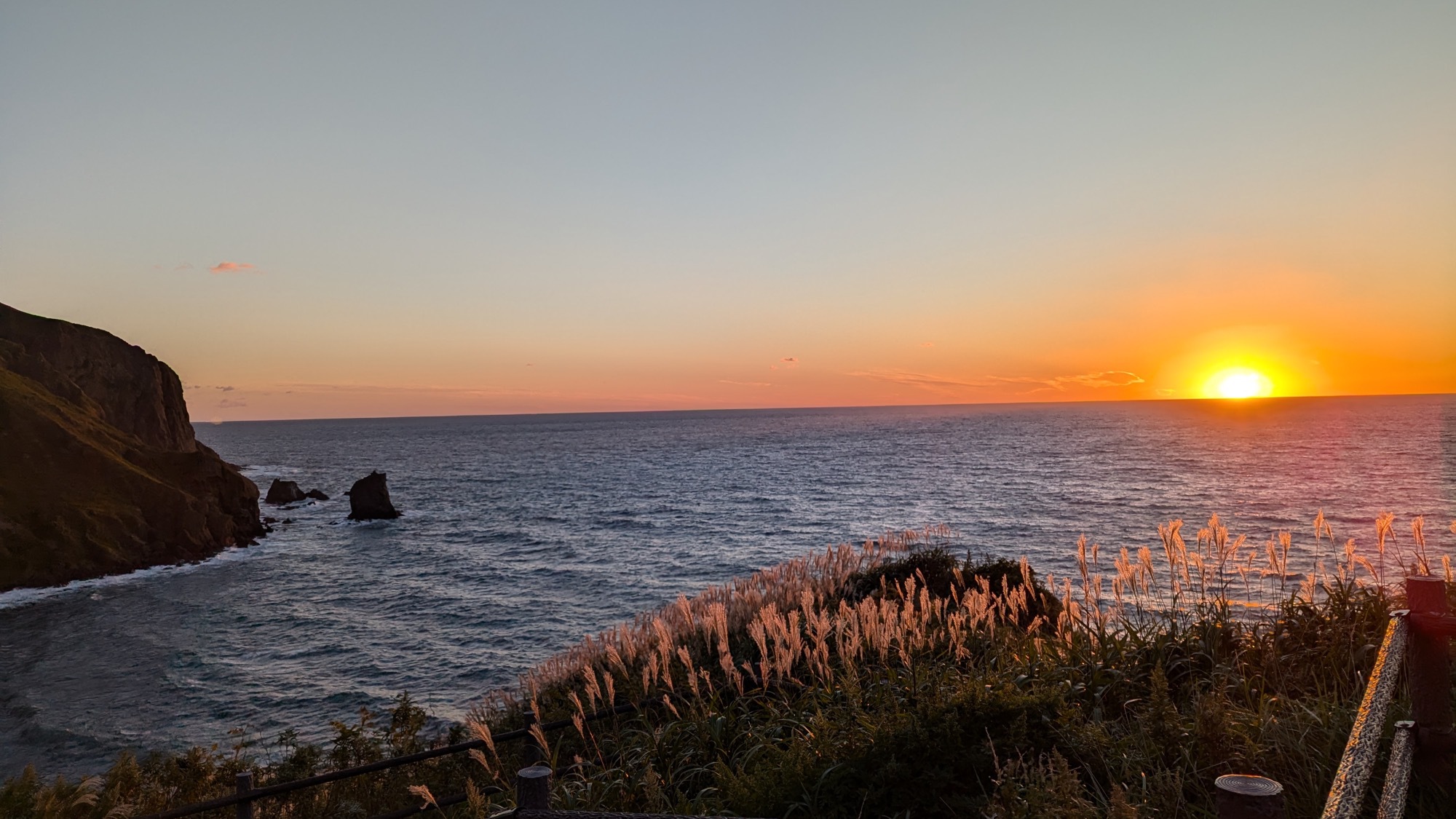 美しい夕景