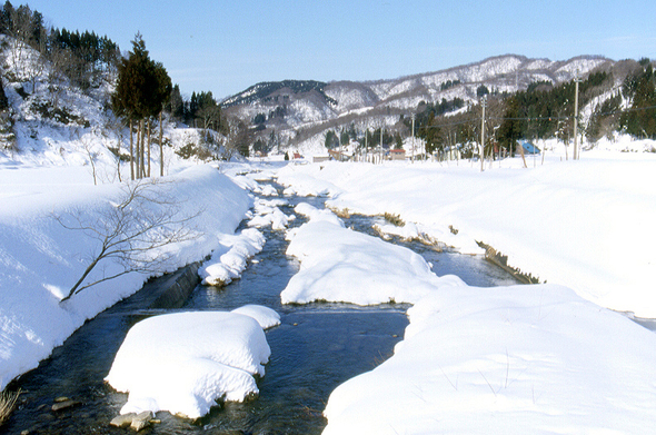 【冬】桑取川