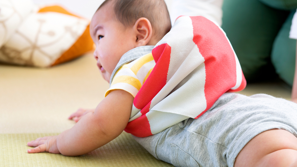 一歳を迎えたお子様の健やかな一生を願う「一升餅」