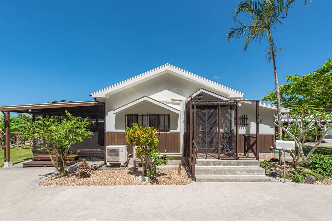 villa1・【VILLA1プレミアム：外観】プライベート空間でゆっくりとお過ごしください