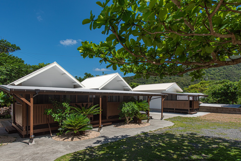 villa2.3.4・【外観】可愛らしい白を基調とした外観です