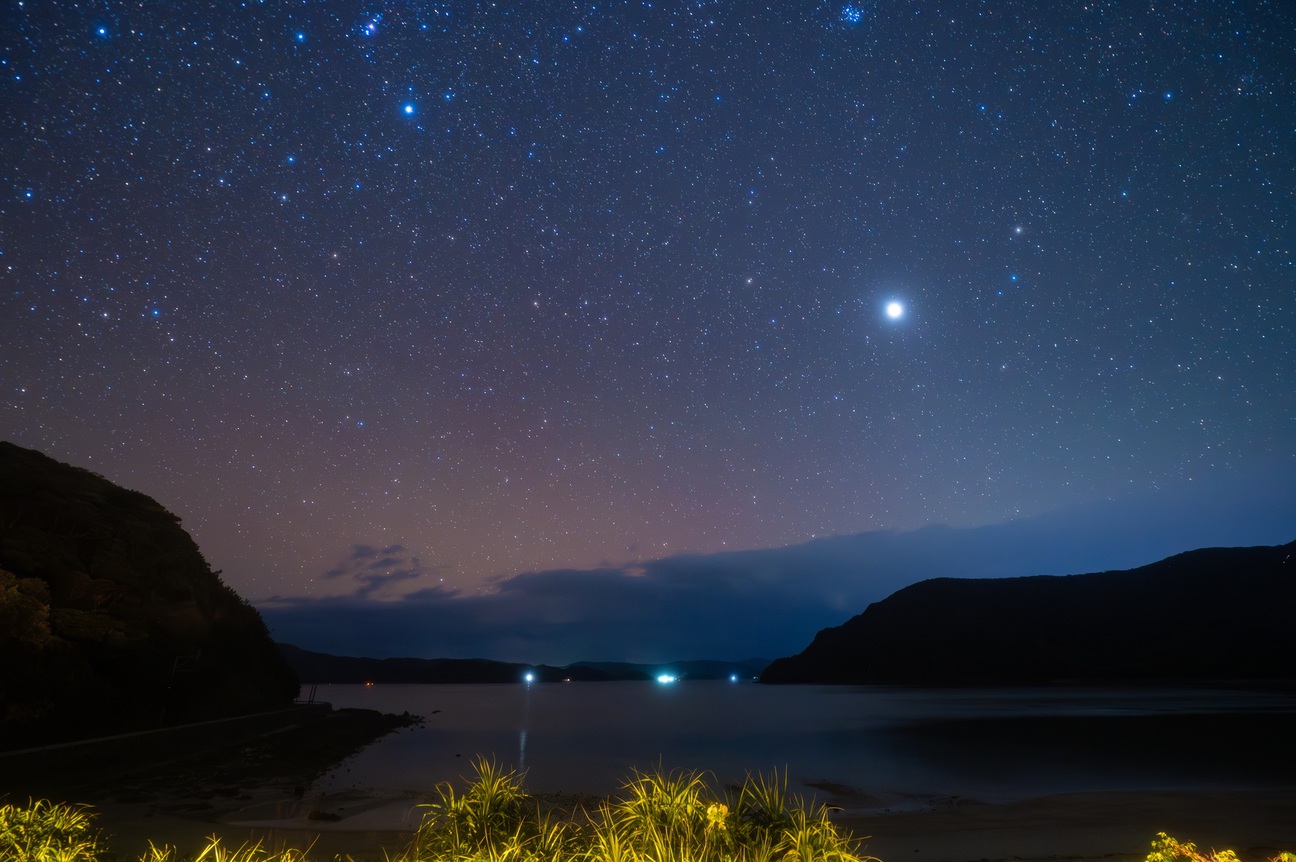 空一面に広がる星その輝きは・・・