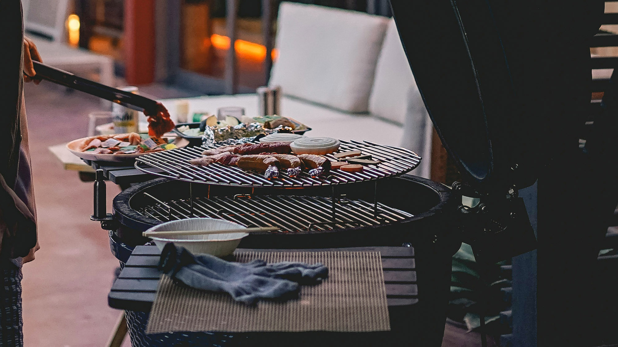 ・【BBQ】お好みの食材で心ゆくまで楽しめます（※有料）