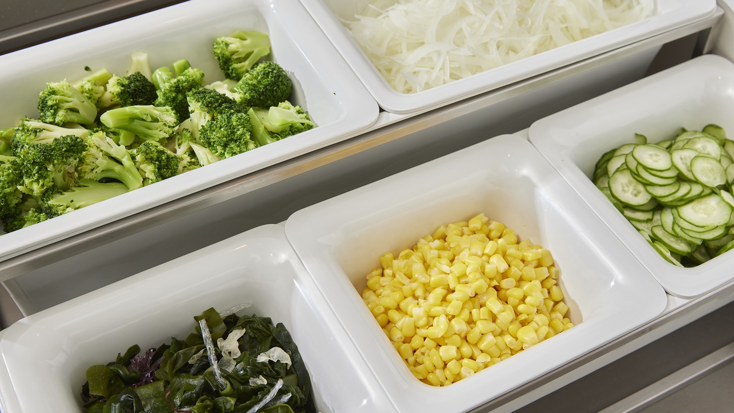 【約50種の朝食ブッフェ】料理例（ドリンクバー付き。 5:30〜10:00）