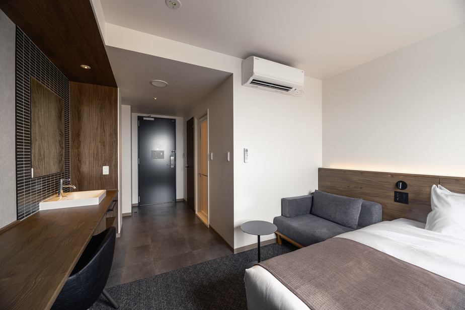 ダブルConcept夜-Nox-21.9㎡〜バス洗面台トイレ独立式全室禁煙