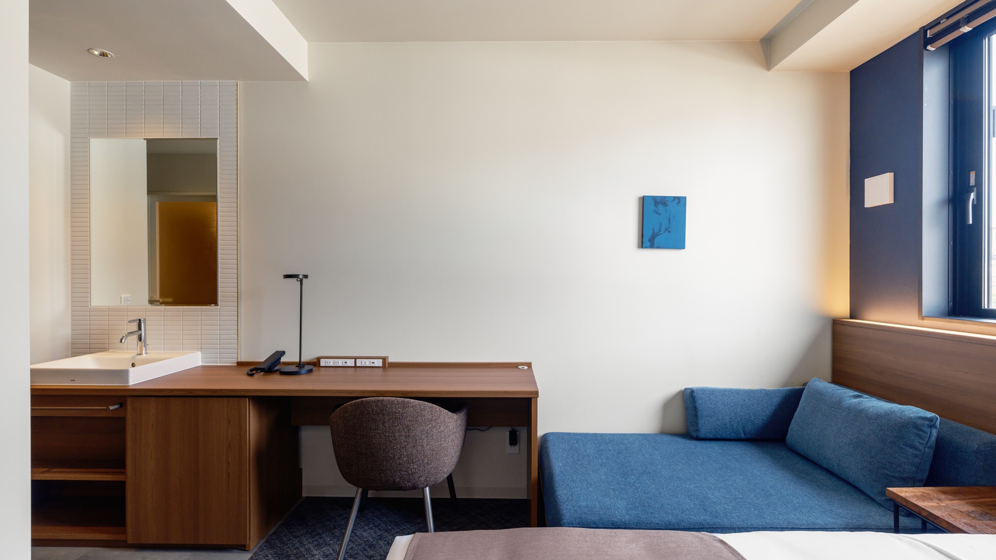 シングルConcept昼-Dies-17.1㎡〜バス洗面台トイレ独立式全室禁煙