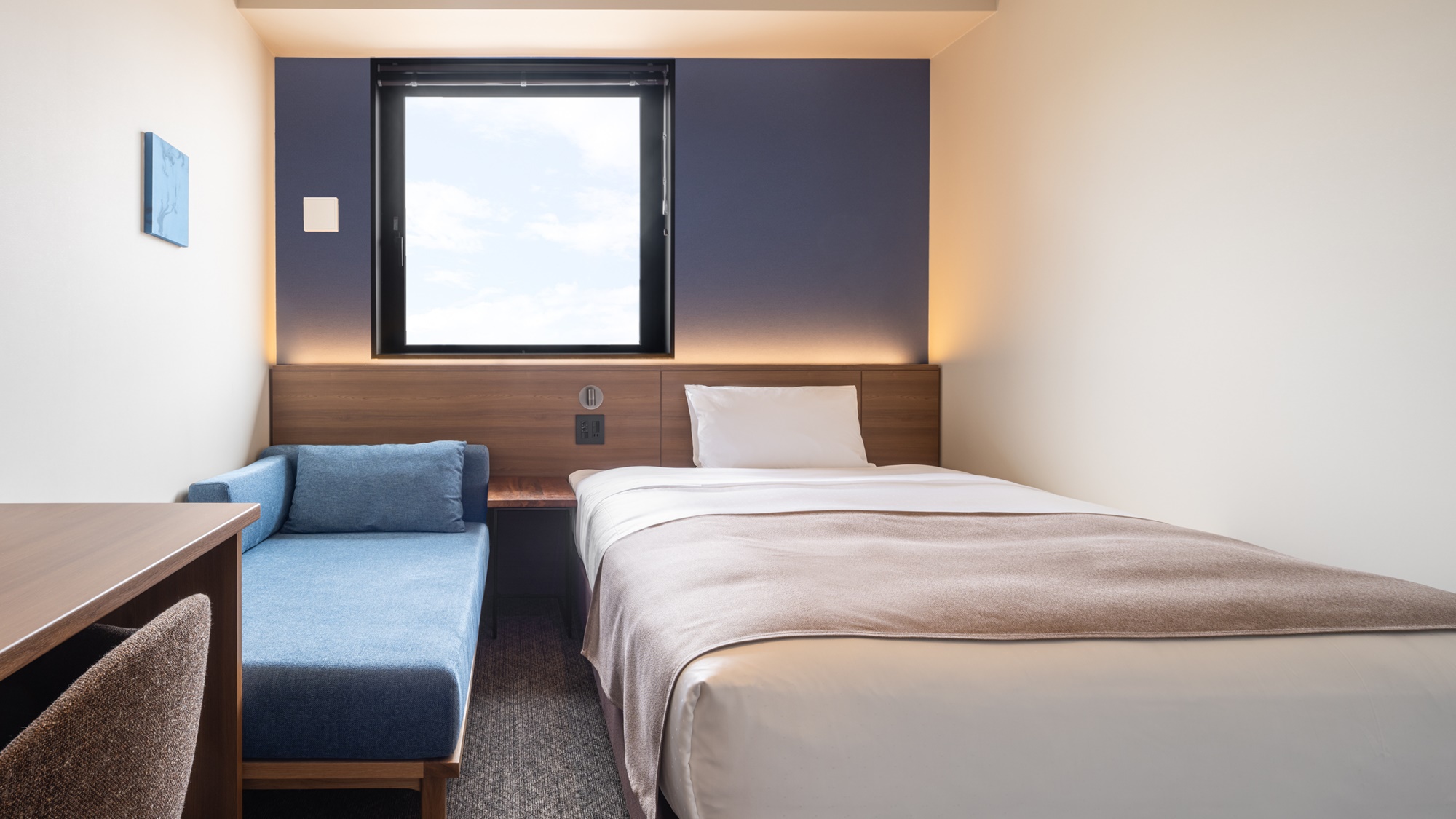 シングルConcept昼-Dies-17.1㎡〜バス洗面台トイレ独立式全室禁煙