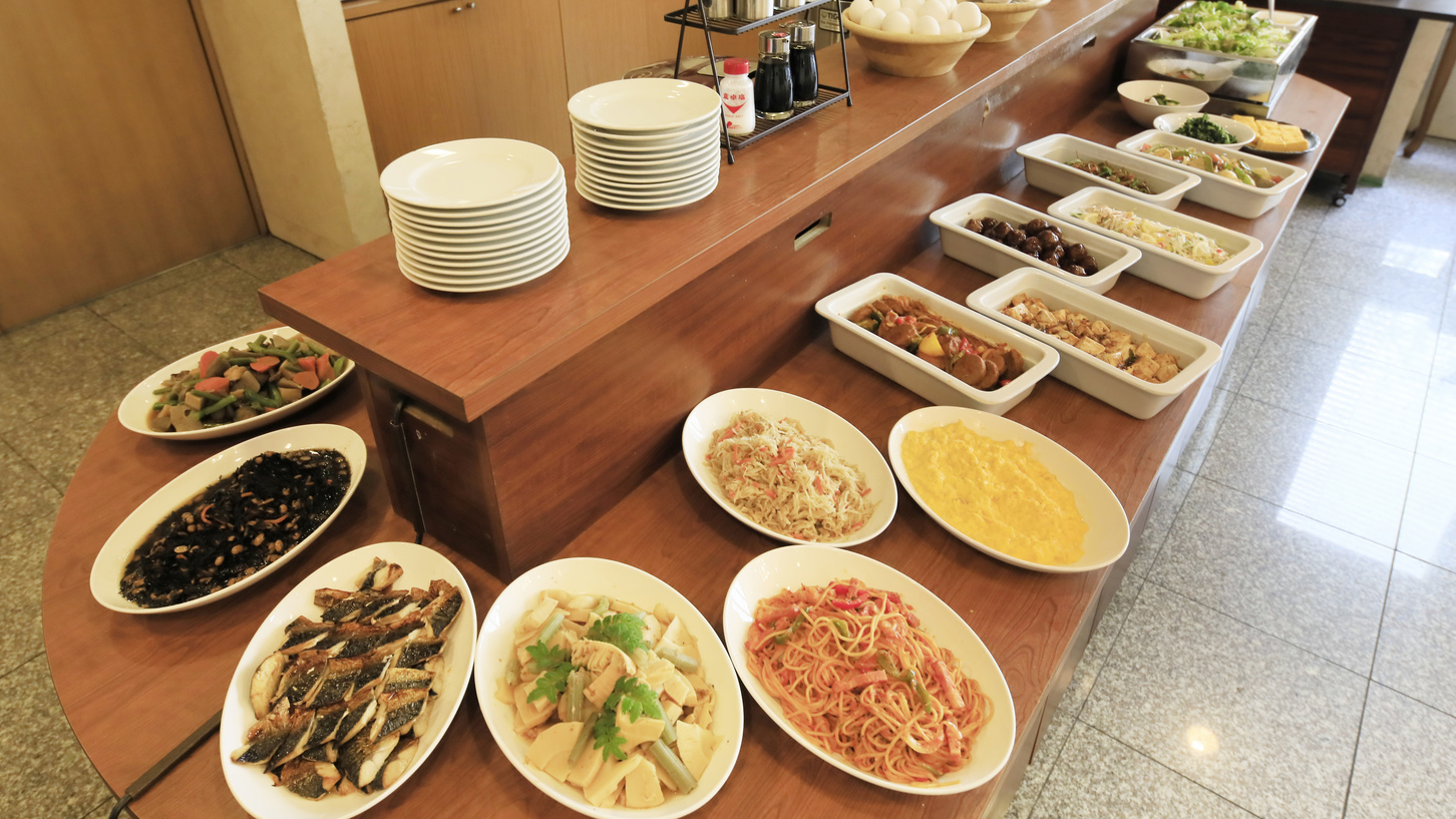 朝食会場