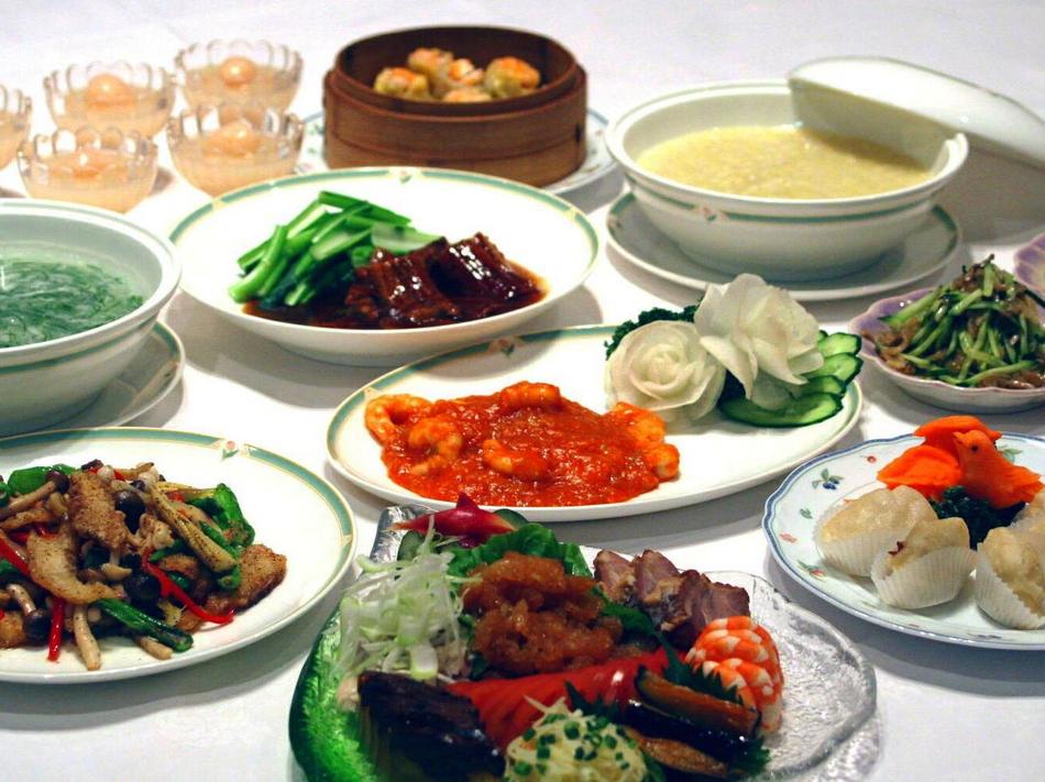 中国料理コース一例