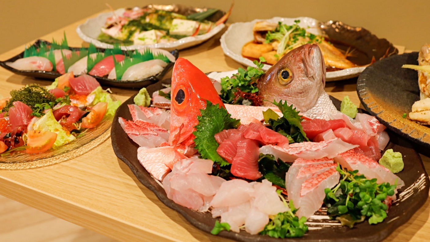 地魚を贅沢に使った料理が自慢です♪