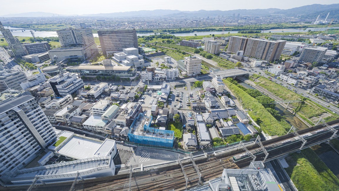 客室からの風景トレインビュー