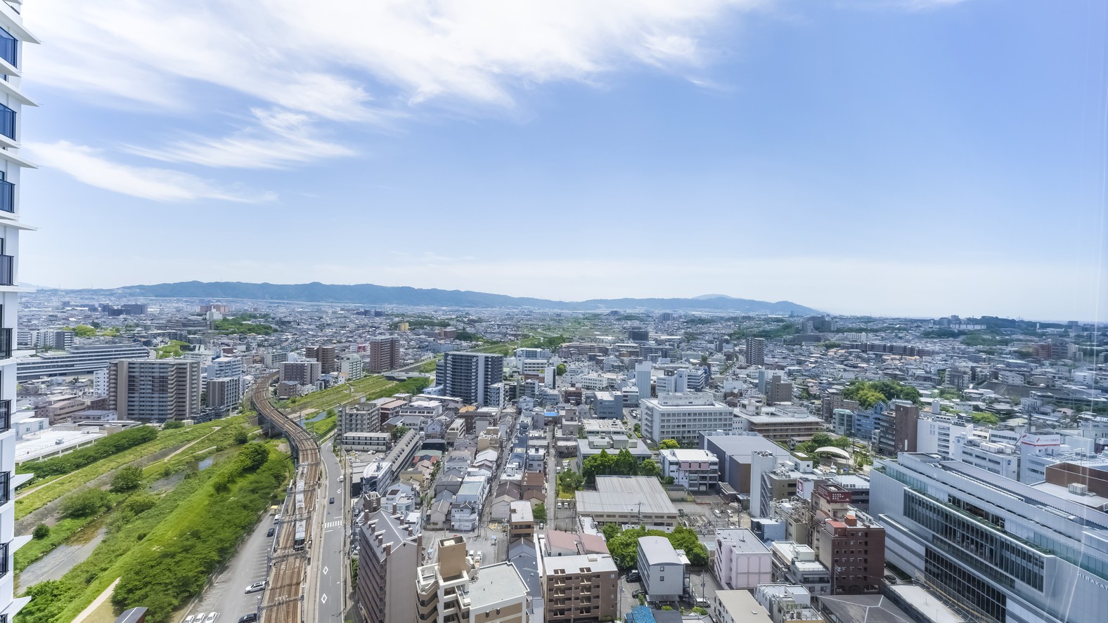 客室からの風景トレインビュー