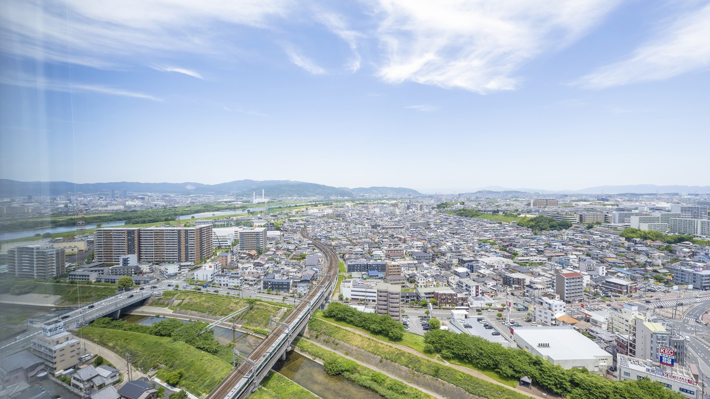 客室からの風景トレインビュー